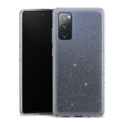Silikonskal Glitter glitter silver