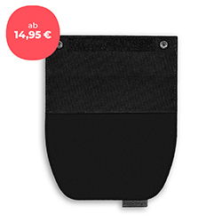 Flap for backpack small black