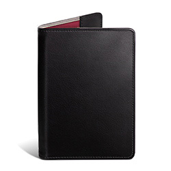 Passport sleeve black